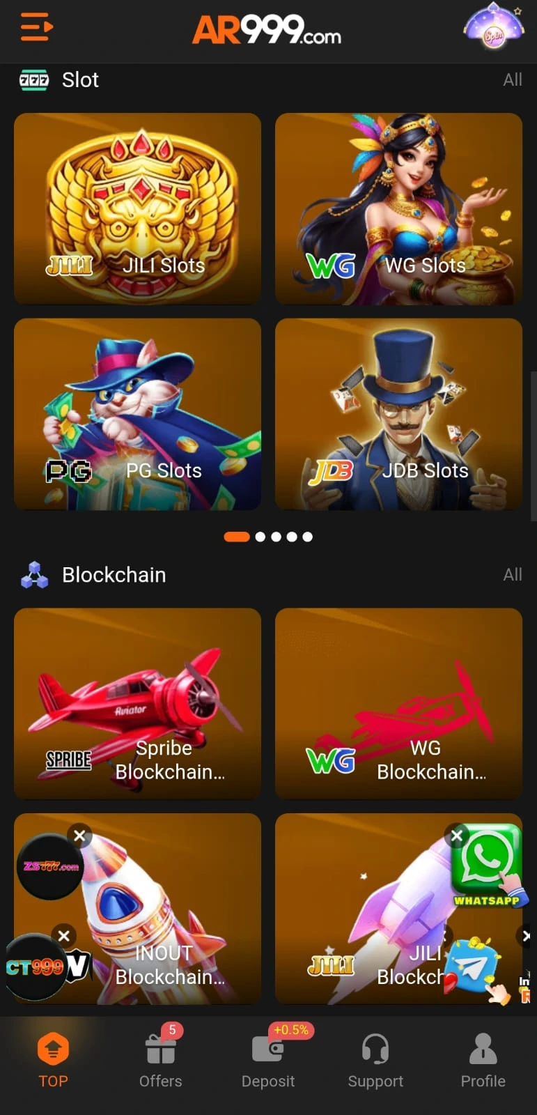 AR999 Real Casino Experience